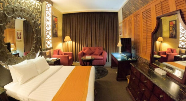 dubai-knight-armour-hotel005 فضای داخلی اتاق خواب هتل نایت آرمور دبی